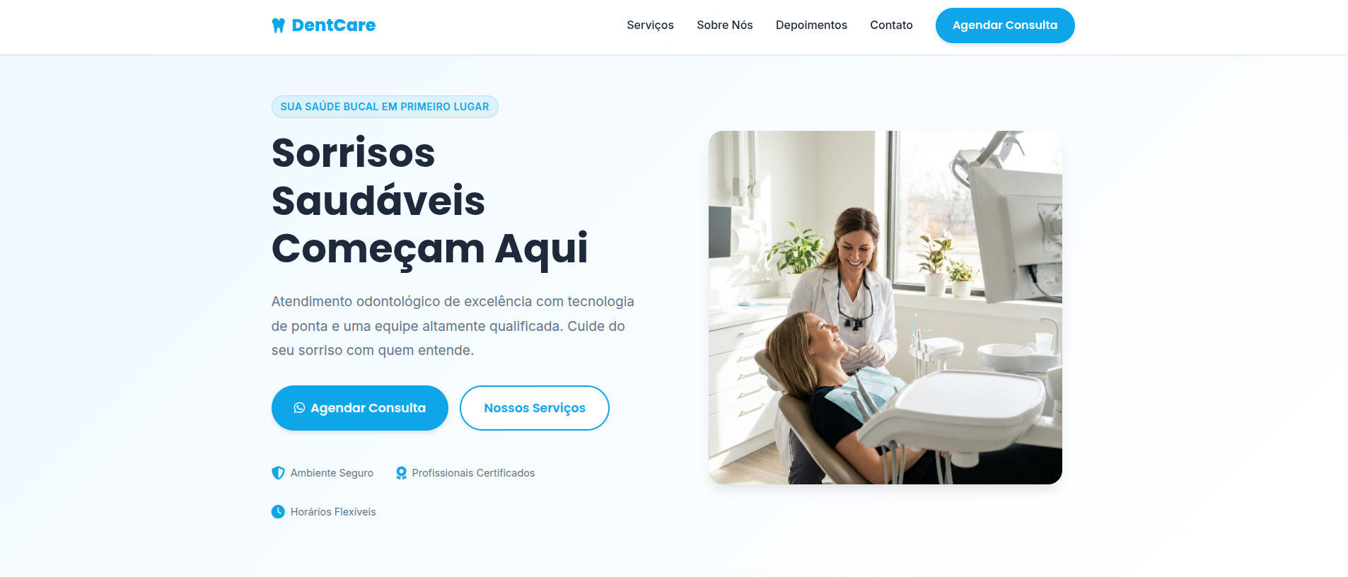 DentCare Dental Clinic Site